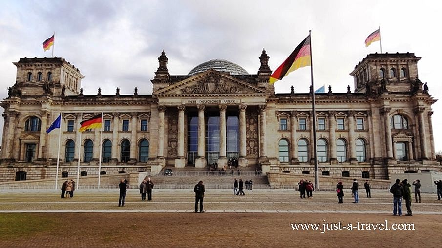 Reichstag w Berlinie