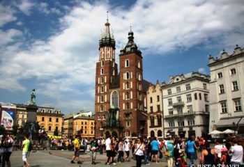 Kraków, Rynek i Kościół Mariacki w Krakowie