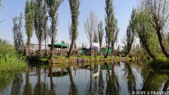 Poletko chinampa w Xochicalco