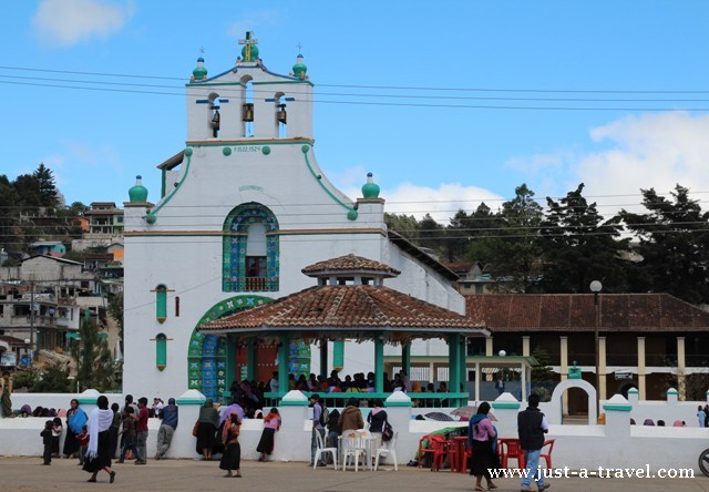 San Juan Chamula, Kościół