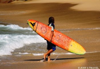 puerto escondido surfingowy raj