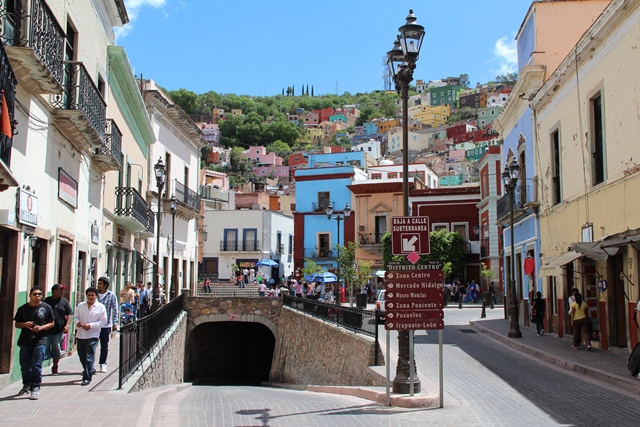 Kolonialne miasto Guanajuato