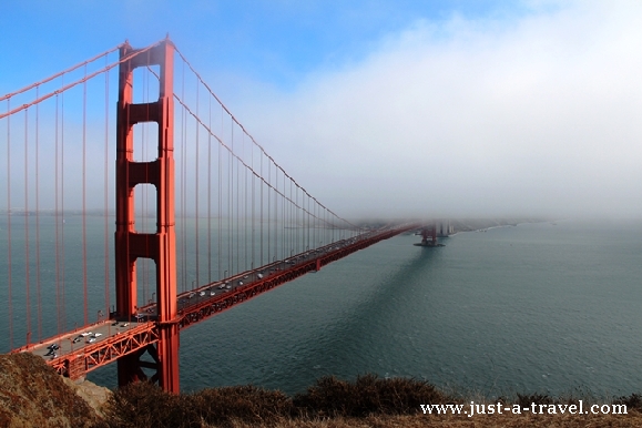 Podróż dookoła Kalifornii, Golden Gate Bridge