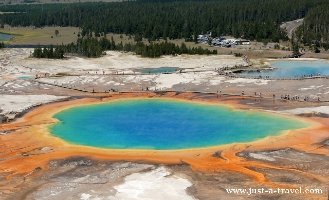 Grand Prismatic Spring Yellowstone