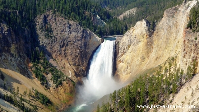 wodospad yellowstone