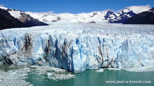 Czoło lodowca Perito Moreno
