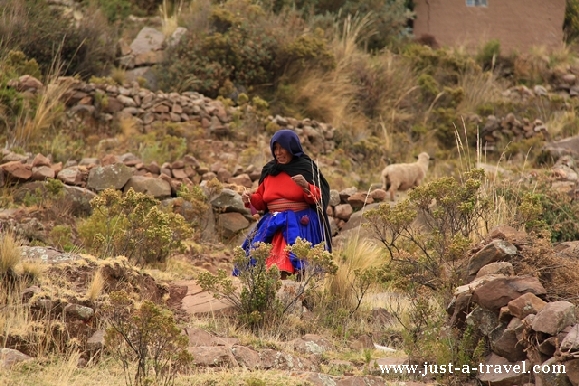 3. Taquile babcia