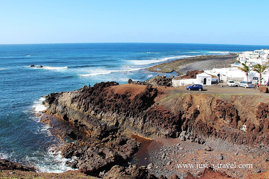 El Golfo na wyspie Lanzarote