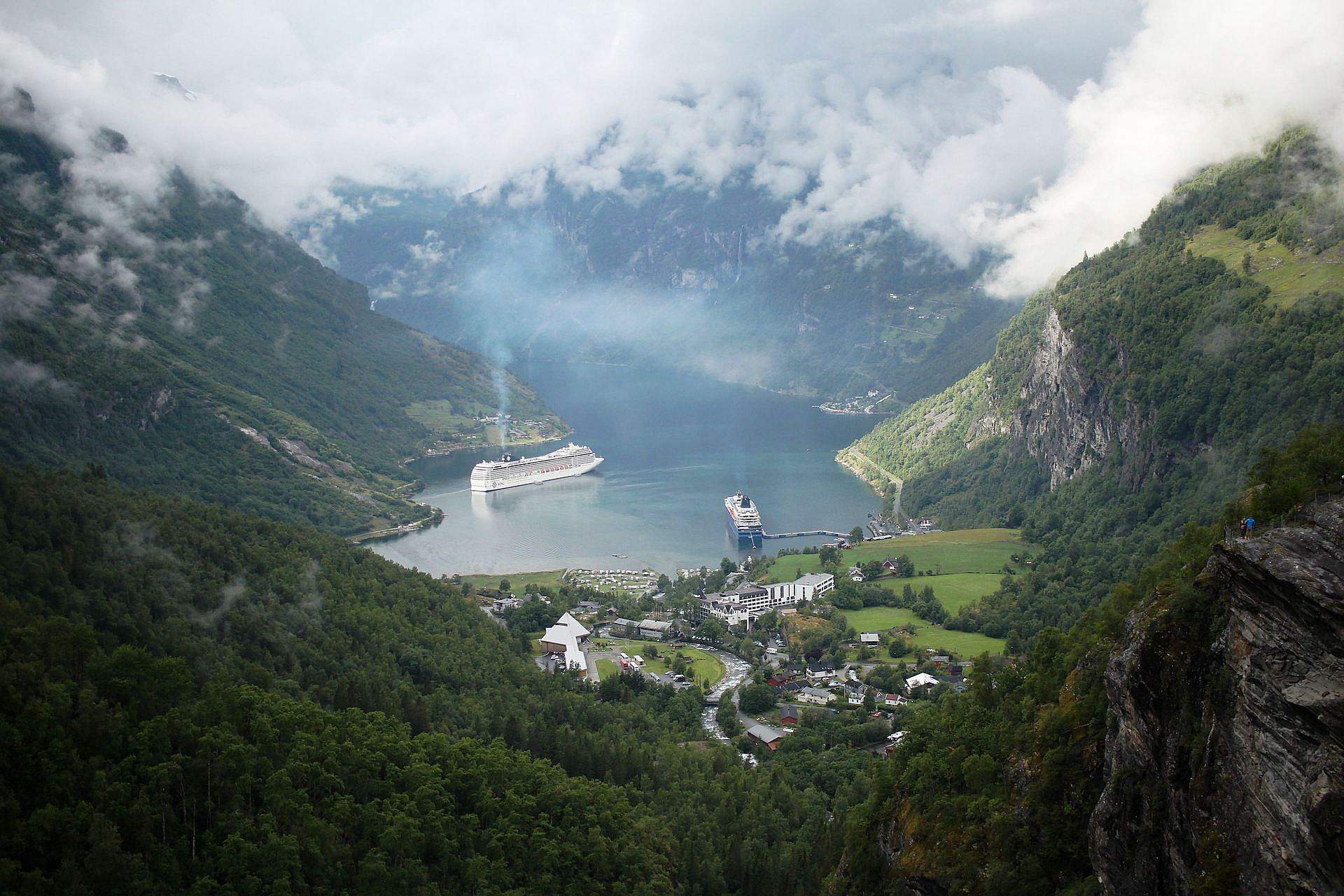 Najpiękniejsze miejsca w Skandynawii, fiord Geiranger