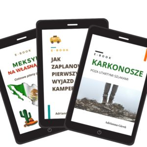 Pakiet trzech e-booków: Meksyk + Karkonosze + Podróże Kamperem