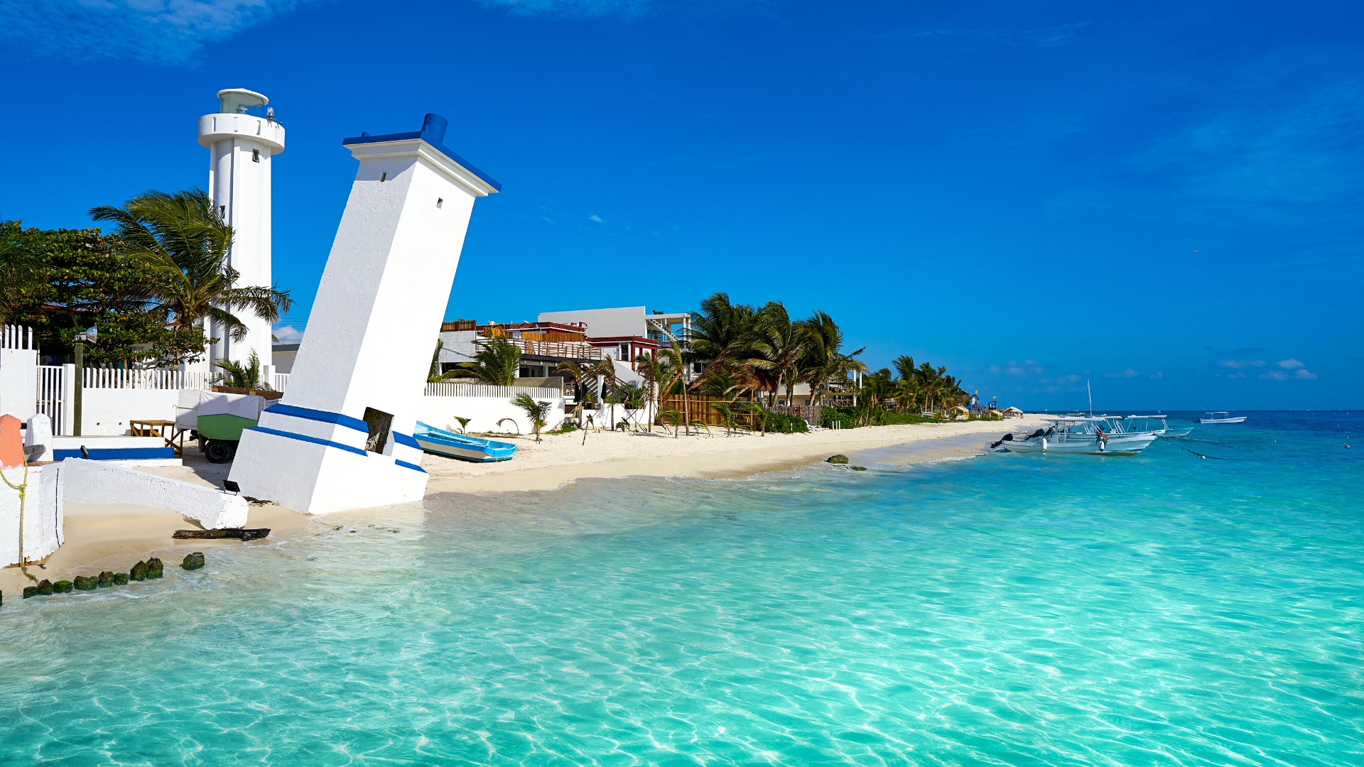 Najpiękniejsze plaże na Jukatanie - Playa Puerto Morelos