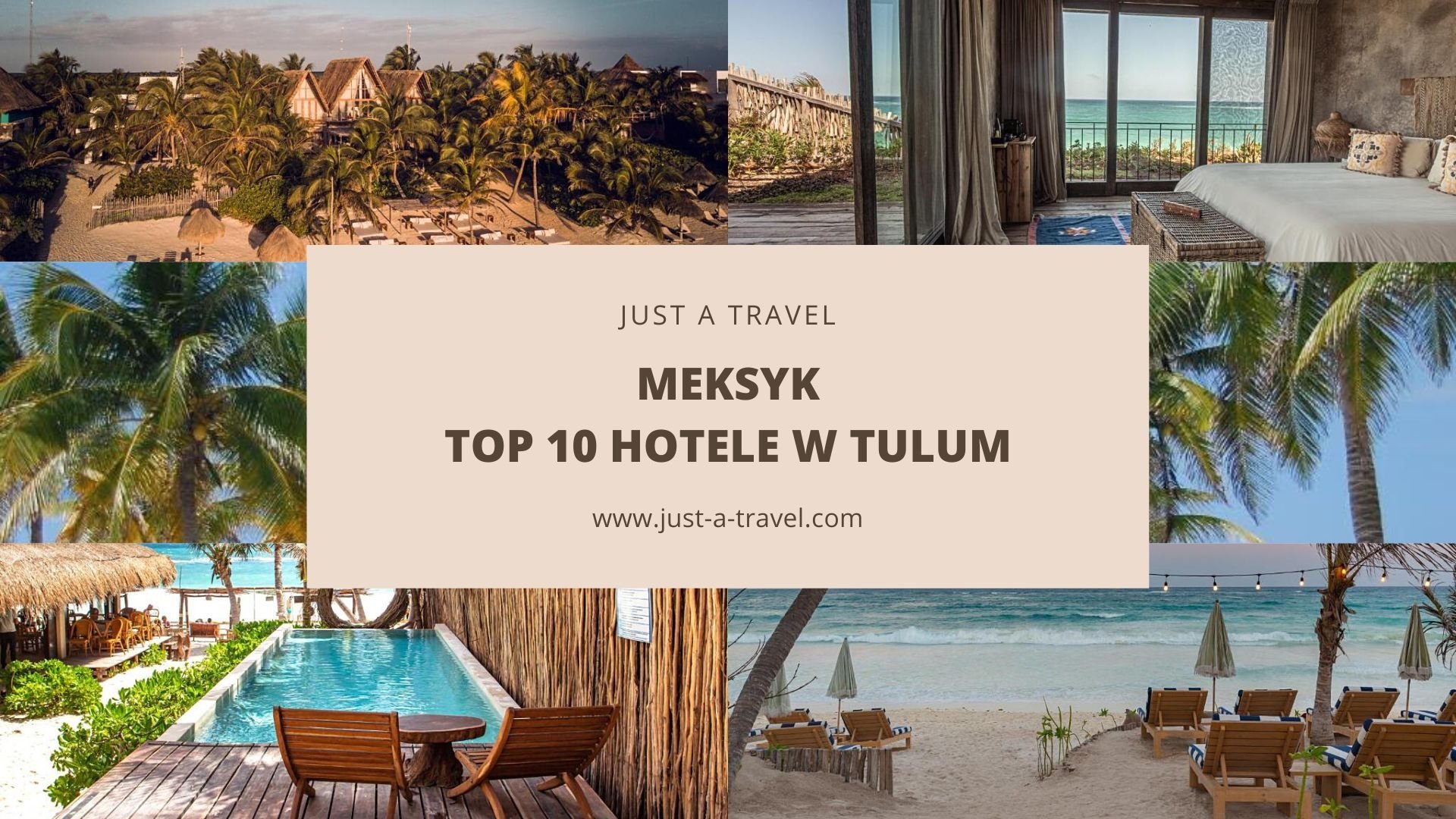 Top hotele w Tulum z widokiem na morze Meksyk