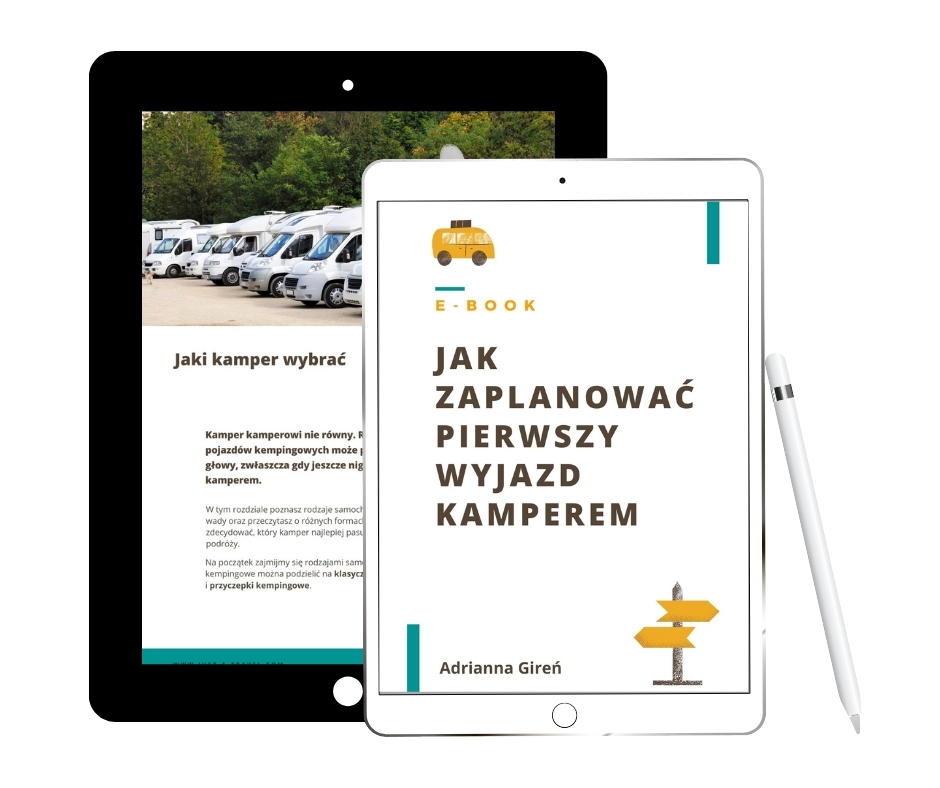 Jak zaplanować pierwszy wyjazd kamperem - E-book