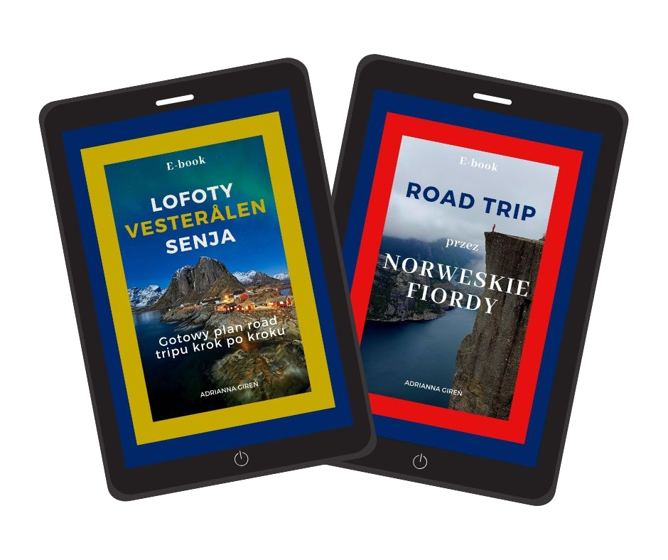 E-booki Road trip przez norweskie fiordy oraz Lofoty, Vesterålen, Senja
